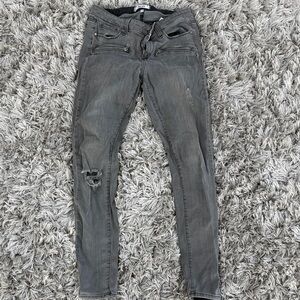 PAIGE Gray Skinny Women's Jeans